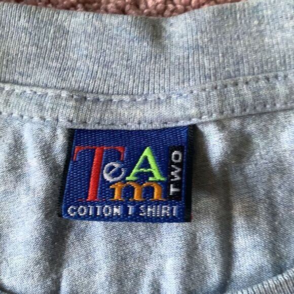 Vintage 1980 Men’s T-shirt Gray - Picture 3 of 5